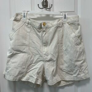 Big bud press white work shorts, size XL X-large, in excellent condition